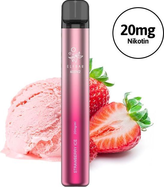 Produktbild Elfbar 600 V2 (Erdbeere)
