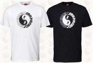 Actual product image Santa Cruz Scream Ying Yang T-Shirt (XS)