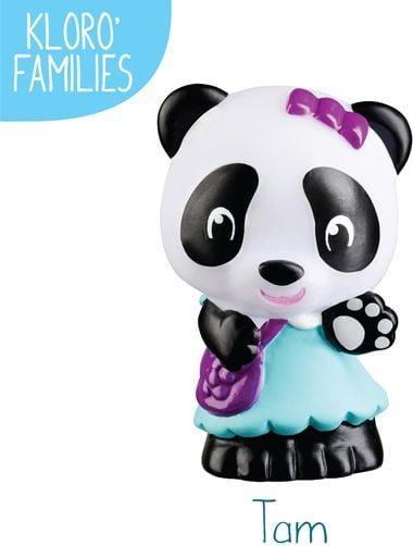 Image du produit Klorofil Set de 4 figurines Famille "Panda