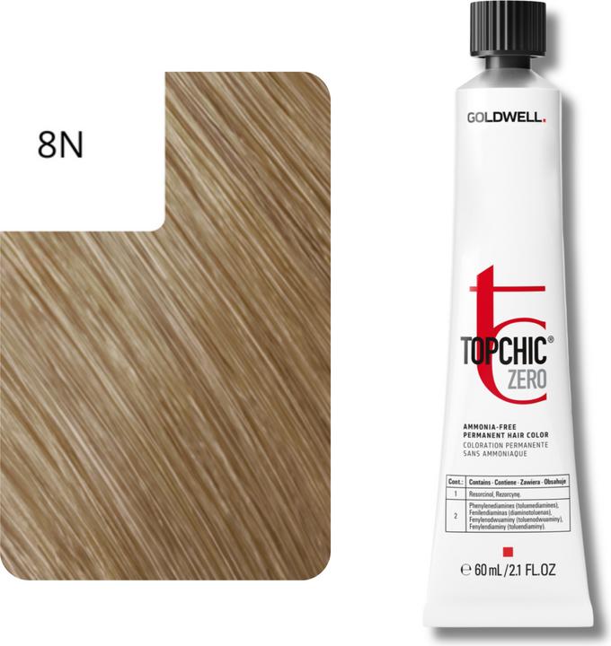 Image du produit Goldwell Topchic Zero - 8N blond clair (8N - blond clair)