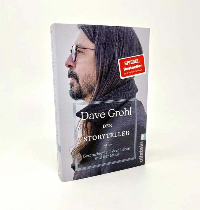 Produktbild Der Storyteller (Deutsch, Dave Grohl, Dieter Fuchs, 2023)