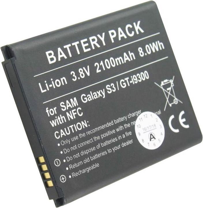 Actual product image Samsung Akku Galaxy S III i9300 mit integrierter NFC-Antenne