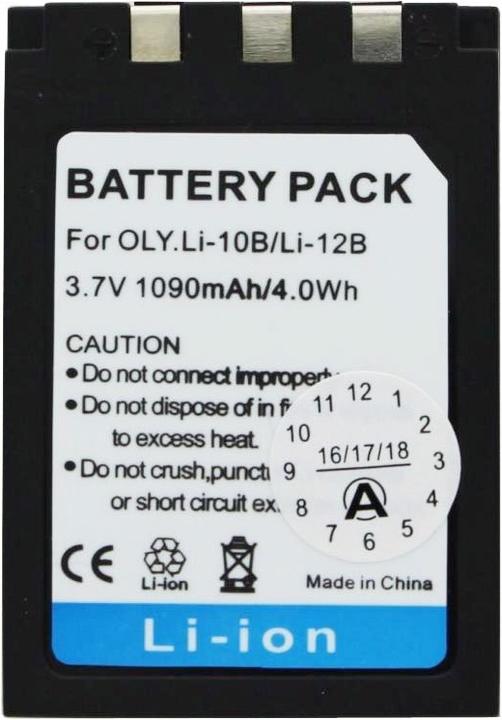 Produktbild Olympus Akku LI-10B, LI-12B (Kamera Akku)