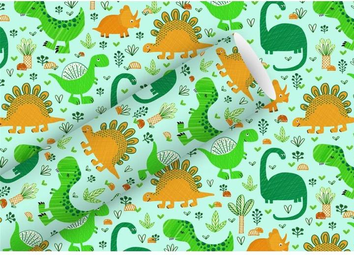 Braun + Company Funny Dinos (Geschenkpapier, 1 x)