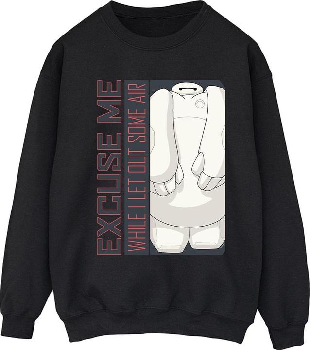 Disney Big Hero 6 Baymax Excuse Me Some Air Sweatshirt (XL)