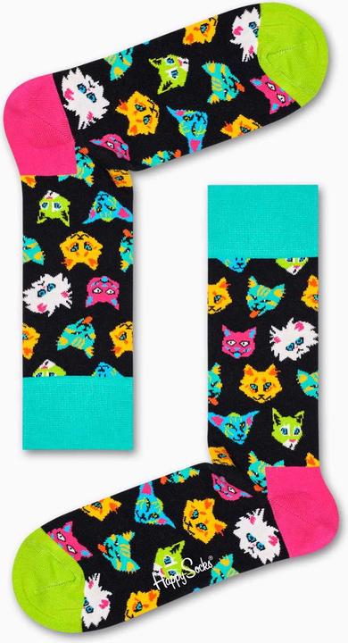 Happy Socks Funny Cat (Einzelpack, 41 - 46)