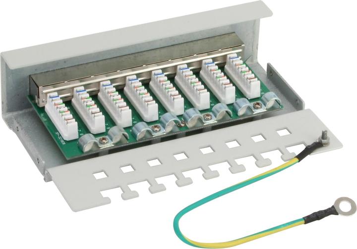 Produktbild InLine Patchfeld Cat.6 8-fach