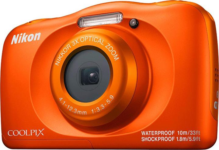Actual product image Nikon Coolpix W150 Orange (30 - 90 mm, 13.20 Mpx, 1/3.1")