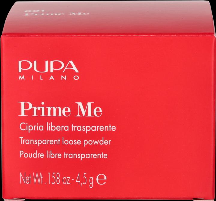Actual product image Pupa Milano Pupa - Prime Me Fixative Loose Pudding Transparent 4.5G (001 Translucent)