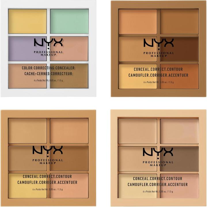 Actual product image NYX Professional Make-Up 3C Colour Correcting (4 Cream)