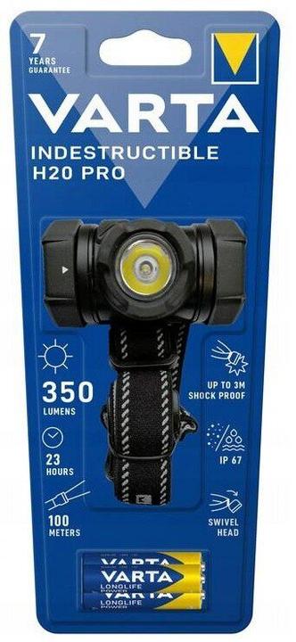 Actual product image Varta Indestructible H20 Pro (350 lm)