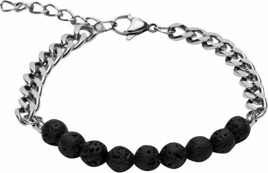 HCA Armband,VIRO,Lavastein.607139 (18 cm, Edelstahl)