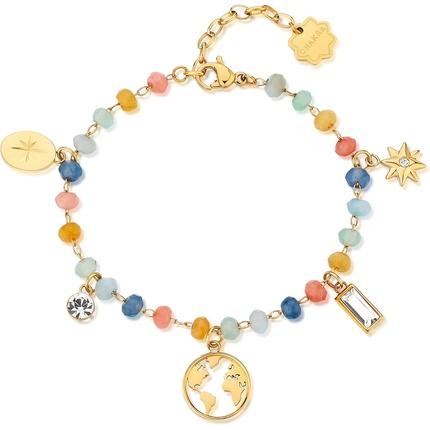 Immagine prodotto Brosway Bracciale placcato oro con perline e charms Chakra BHKB131 (Acciaio inossidabile)