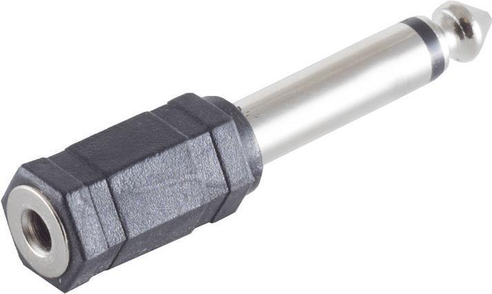 Immagine prodotto Shiverpeaks Adattatore di massima connettività S/CONN, da spina jack mono 6,3 mm a presa jack mono 3,5 mm (Adattatore jack)