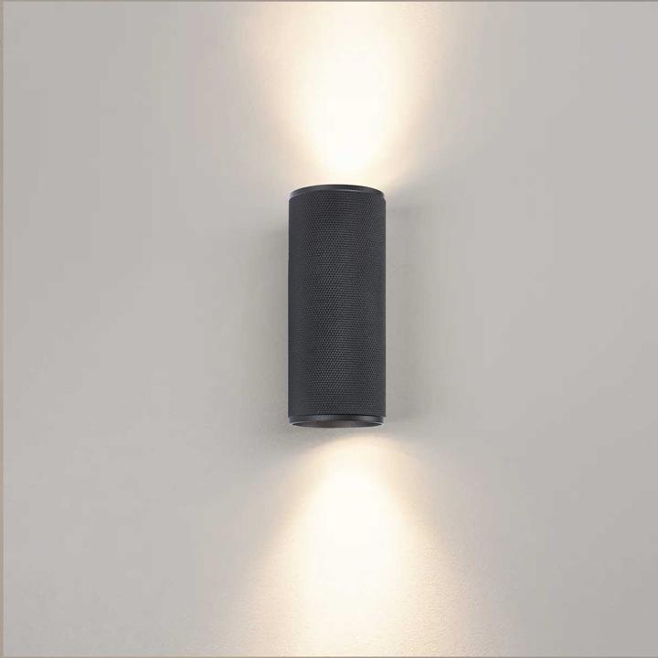 Produktbild Brilliant Wandlamp Marty GU10 2x5W 3000K - Zwart (345 lm, GU10)