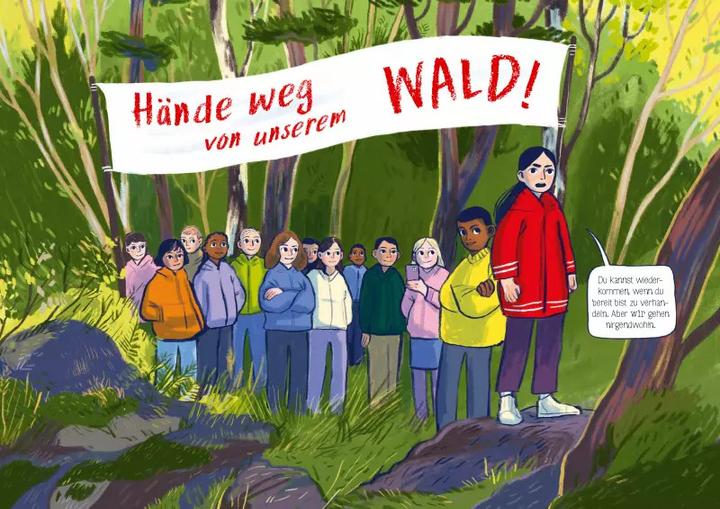 Produktbild Hände weg von unserem Wald! (Deutsch, Nora Dåsnes, 2023)