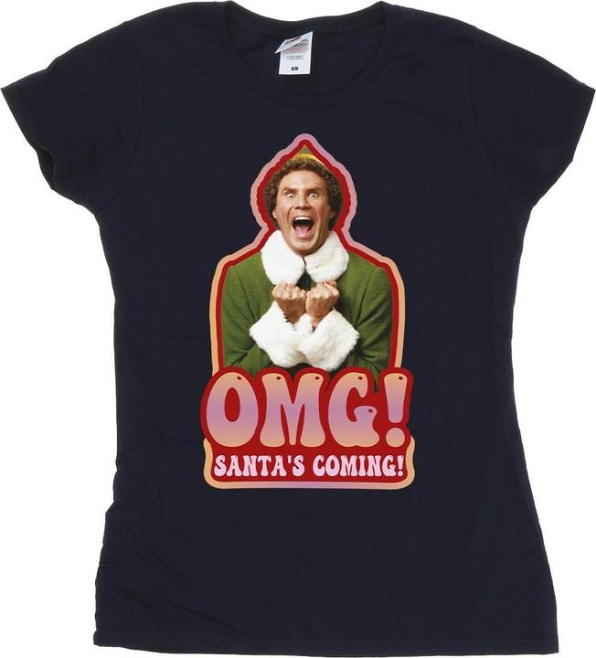 Elf Santa's Coming TShirt (XL)