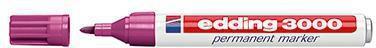 Image du produit Edding Marqueur permanent 3000 (Violet, Rouge, 1.50 mm, 1 x)