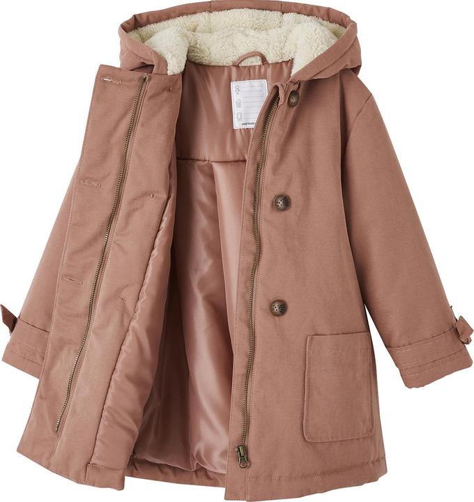 Produktbild Vertbaudet Mädchen Winterjacke mit Kapuze, Wattierung Recycling-Polyester (92)
