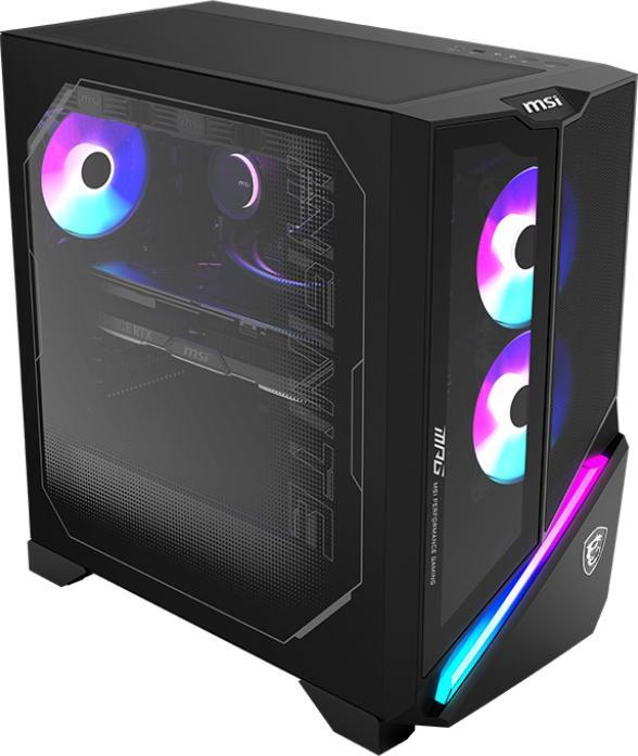 Produktbild MSI Black 285K Ultra 9 RTX 5090 32G 32GB*2 1TB SSD no HDD Water Cooling W11 Home (X3AI2NVZ9231EU) (64 GB, 1000 GB, GeForce RTX 5090)