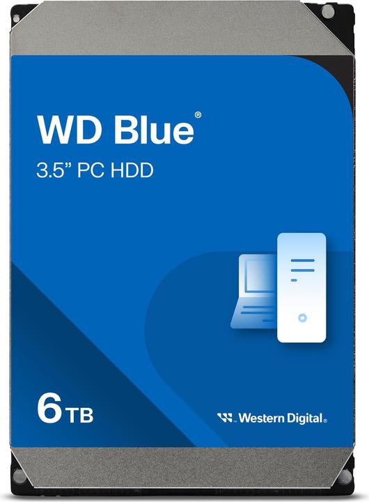 Immagine prodotto WD Blu (6 TB, 3.5", CMR)