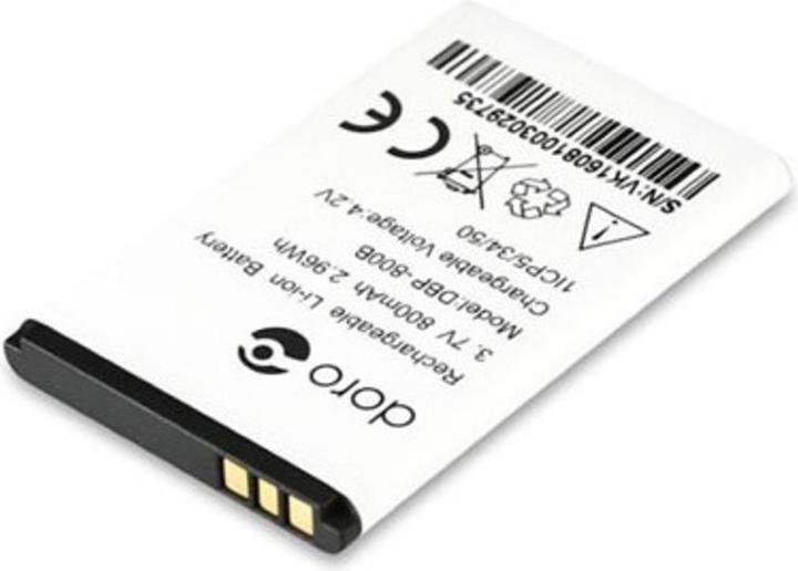 Actual product image Doro Replacement battery suitable for 1360/2414/2424 (Rechargeable battery, Doro 1360, Doro 2414, Doro 2424)