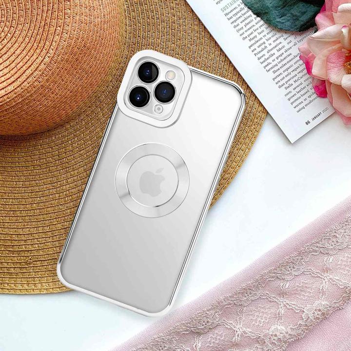 Produktbild Cadorabo TPU Hülle Chrome mit Kameraschutz für Apple iPhone 11 PRO MAX (Apple iPhone 11 Pro Max)