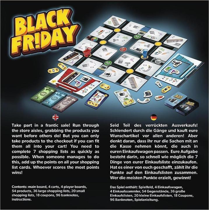 Produktbild Trefl Black Friday EN/DE (Deutsch, Englisch)