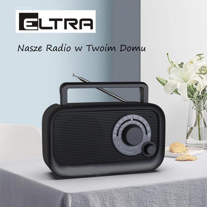 Actual product image Elta Radio HANIA czarny (LW, FM)