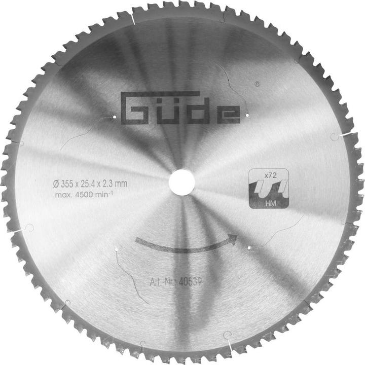 Güde Metallkreissägeblatt 350 mm T