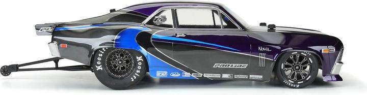 Actual product image Pro-Line Body 1969 Chevrolet Nova Clear for Slash 2WD Drag Car