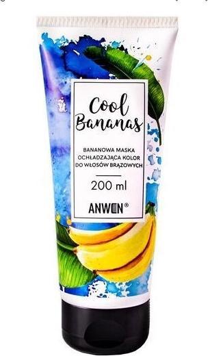 Image du produit Anwen Cool Bananas Banana Color Cooling Mask For Brown Hair 200Ml (200 ml)