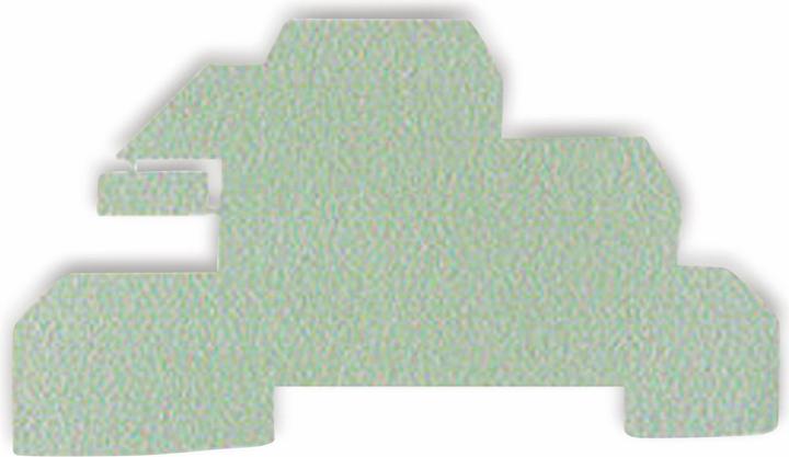 Weidmüller WAP WDL2.5/S Reihenklemme Zubehör Abschlusspl. dklbeige 106770000
