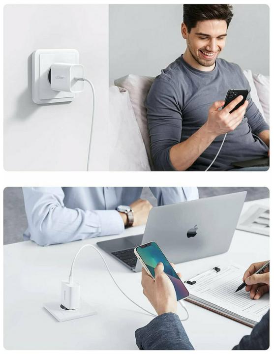 Image du produit Ugreen USB Wall Charger (20 W)