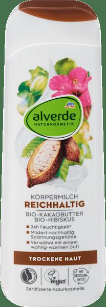 dm alverde Körper-Milch (Körpermilch, 250 ml)