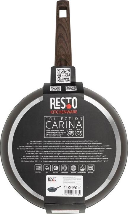 Immagine prodotto Resto PADELLA D28 H7,7CM/93163 (28 cm, Padella per friggere, Alluminio)