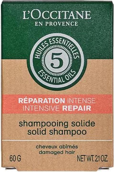 Actual product image L'Occitane Shampoo Solid Répar Intense (60 ml, Solid shampoo)