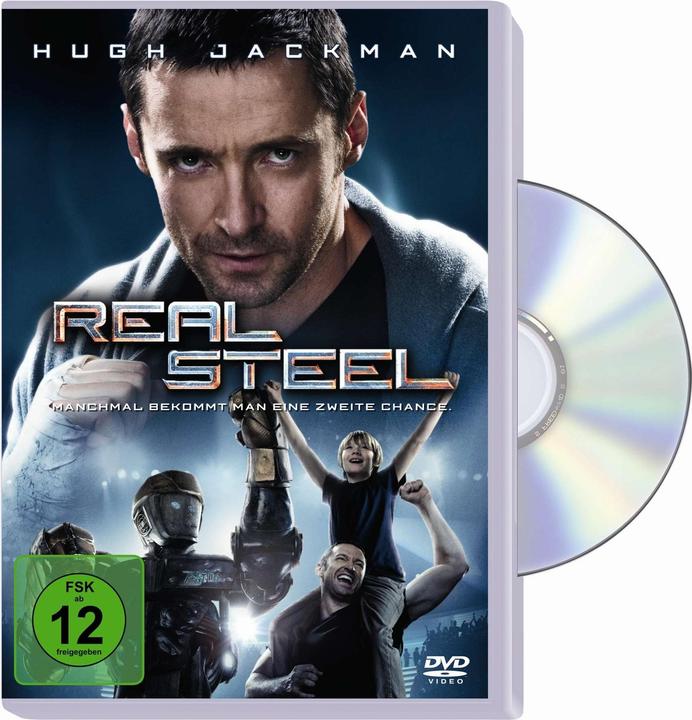 Image du produit Real Steel Adversaires d'acier (DVD, 2012, Turc, Anglais, Allemand)