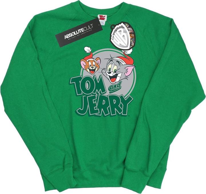 Tom & Jerry Christmas Greetings Sweatshirt (XL)