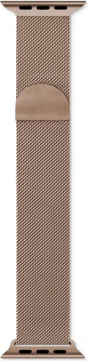 Actual product image Epico Apple Watch 42/44/45 mm - milanese loop, gold (20 mm, Stainless steel)