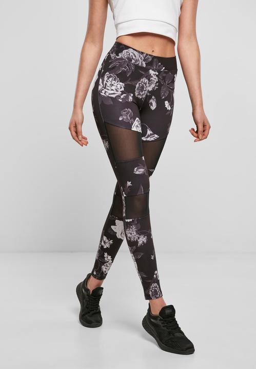 Produktbild Urban Classics Ladies Tech Mesh AOP Leggings (4XL)