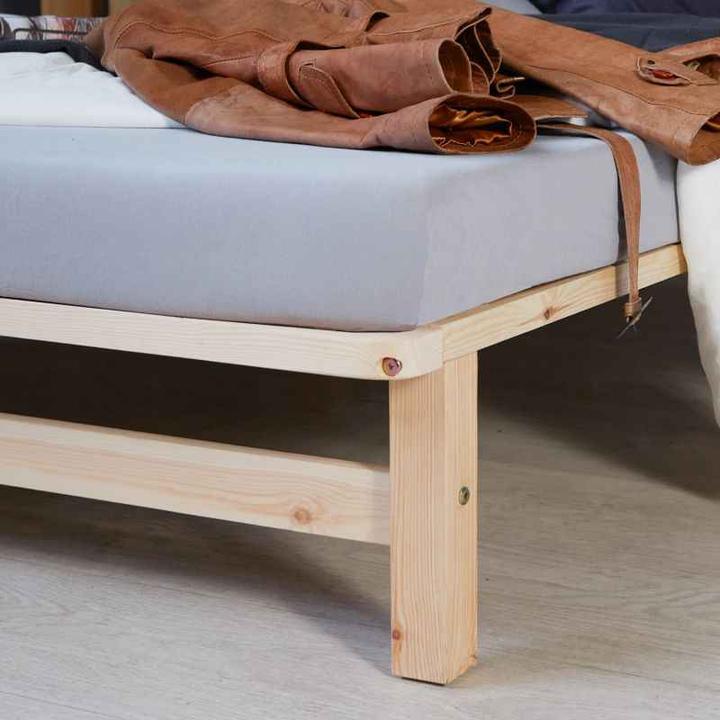 Actual product image Homestyle4u Pallet bed (140 x 200)