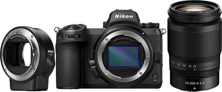 Nikon Z 6 II incl. FTZ adapter (24 - 200 mm, 24.50 Mpx, Full frame)