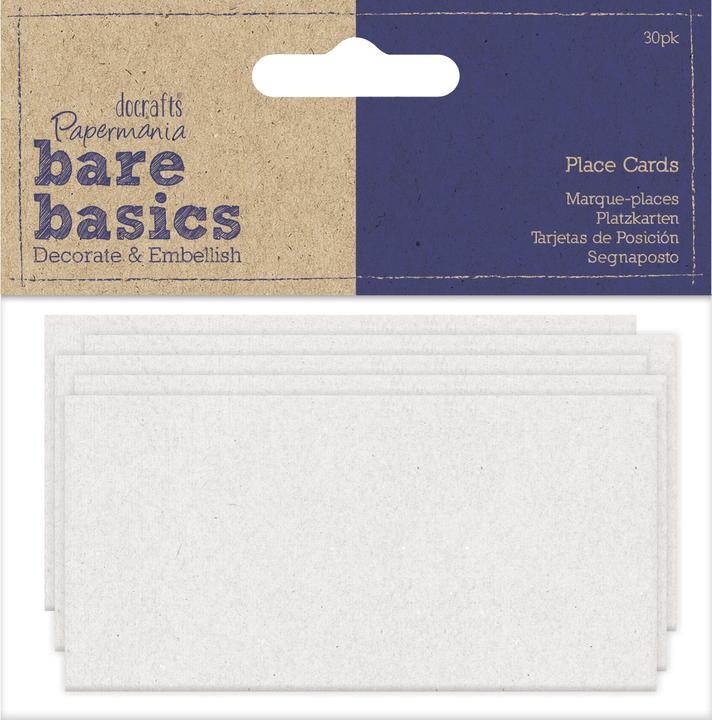 Produktbild Papermania Tischkarten, 30 Stück