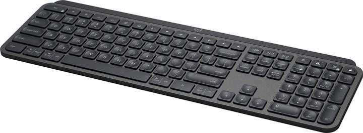 Produktbild Logitech MX Keys for Business Tastatur RF Wireless + Bluetooth UK International Graphit (Eng. Int., Kabellos)