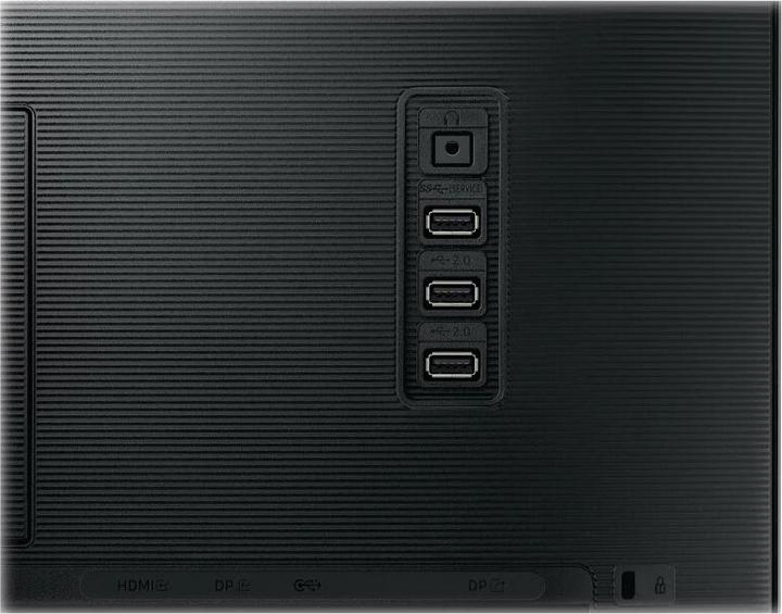 Actual product image Samsung LS24A600UCUXEN (2560 x 1440 pixels, 24")