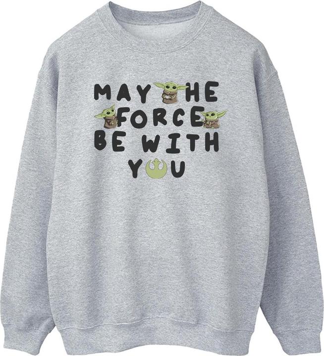 Produktbild Star Wars The Mandalorian Grogu May The Force Be With You Sweatshirt (L)