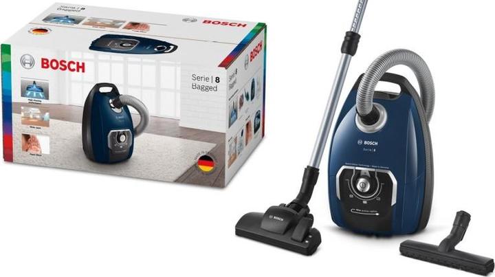 Actual product image Bosch Hausgeräte Series 8 Vacuum cleaner with bag BGB75X494