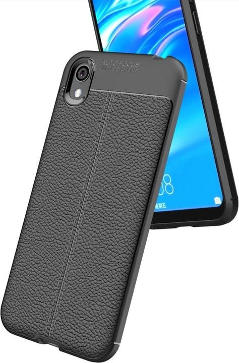 Produktbild Screenguard Huawei Y5 2019 Hülle Leather Design TPU Cover (Huawei Y5 (2019))