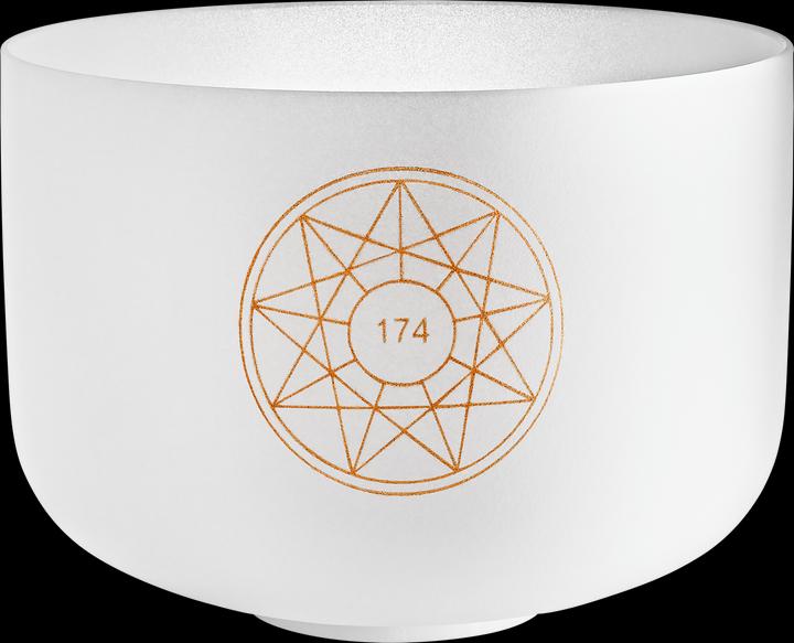 Actual product image Meinl 12" Solfeggio Crystal Singing Bowl 174 Hz (Percussion)